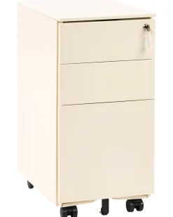 Kontorskab BOLSENA Metal Lys Beige