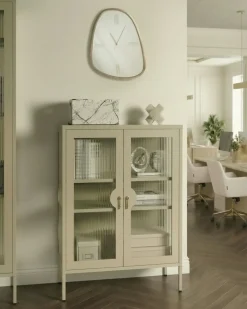 Kontorskab GLEORA Metal Lys Beige