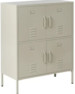 Kontorskab HOLBECK Metal Lys Beige