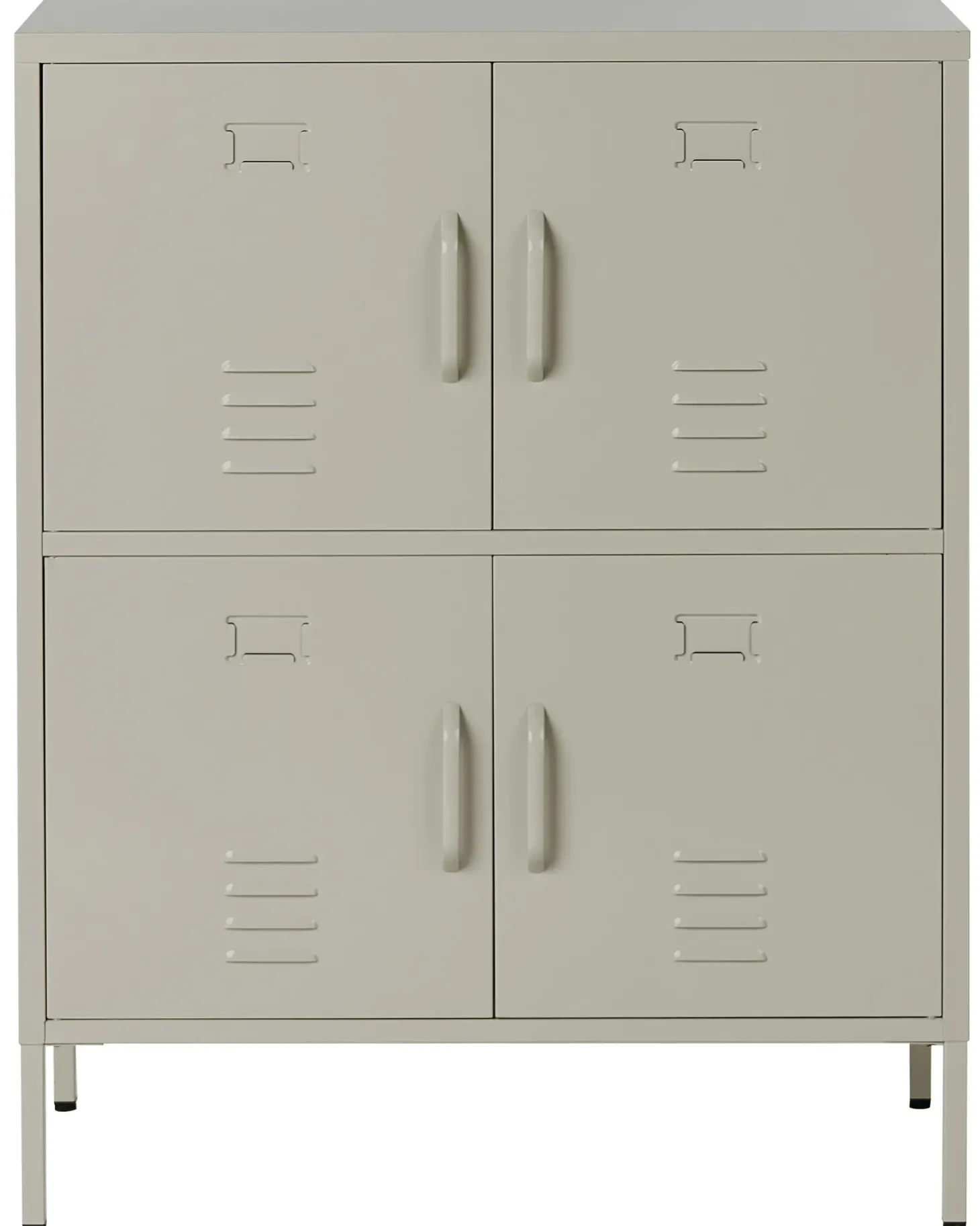Kontorskab HOLBECK Metal Lys Beige
