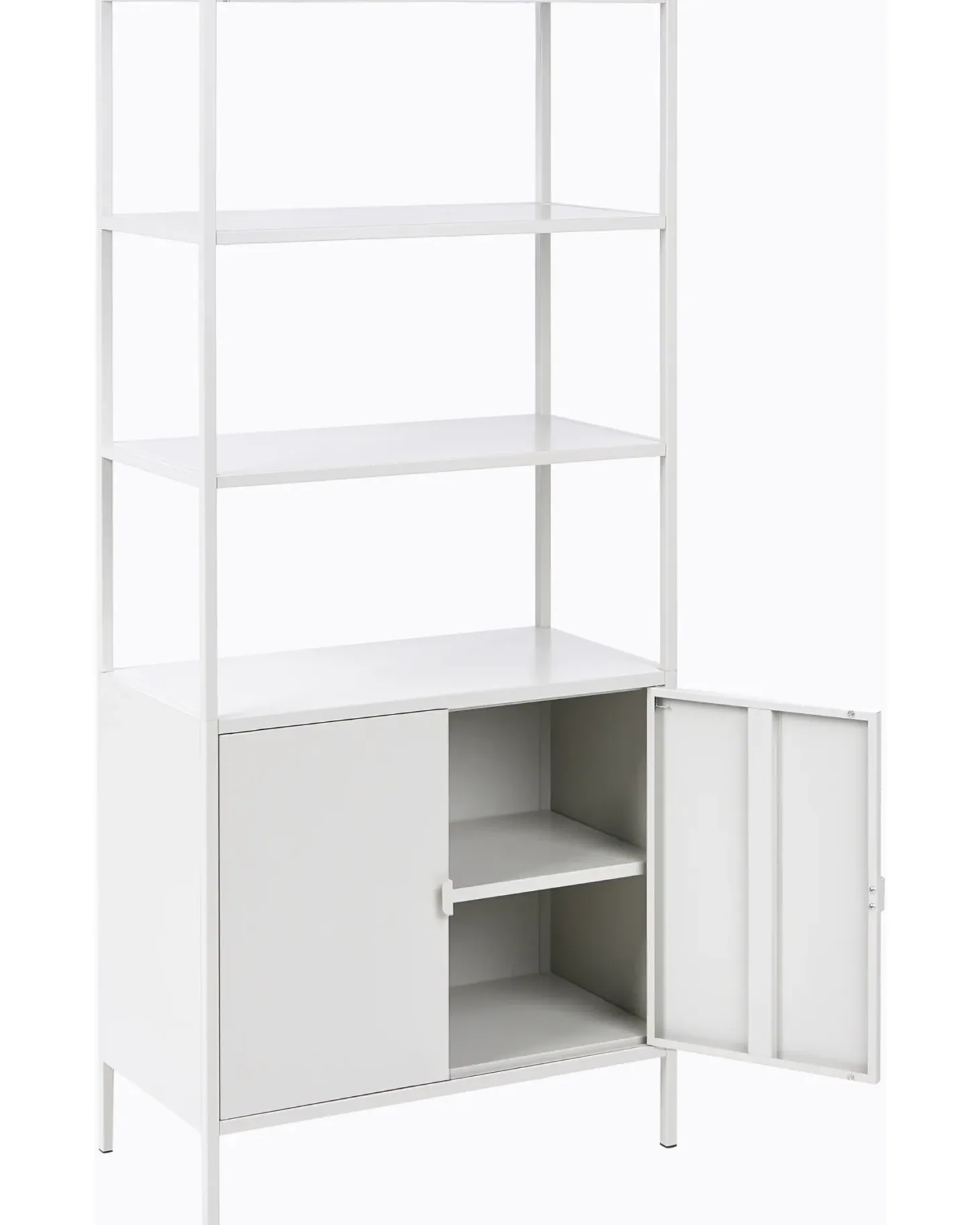 Kontorskab KAURI Metal Lysegrå