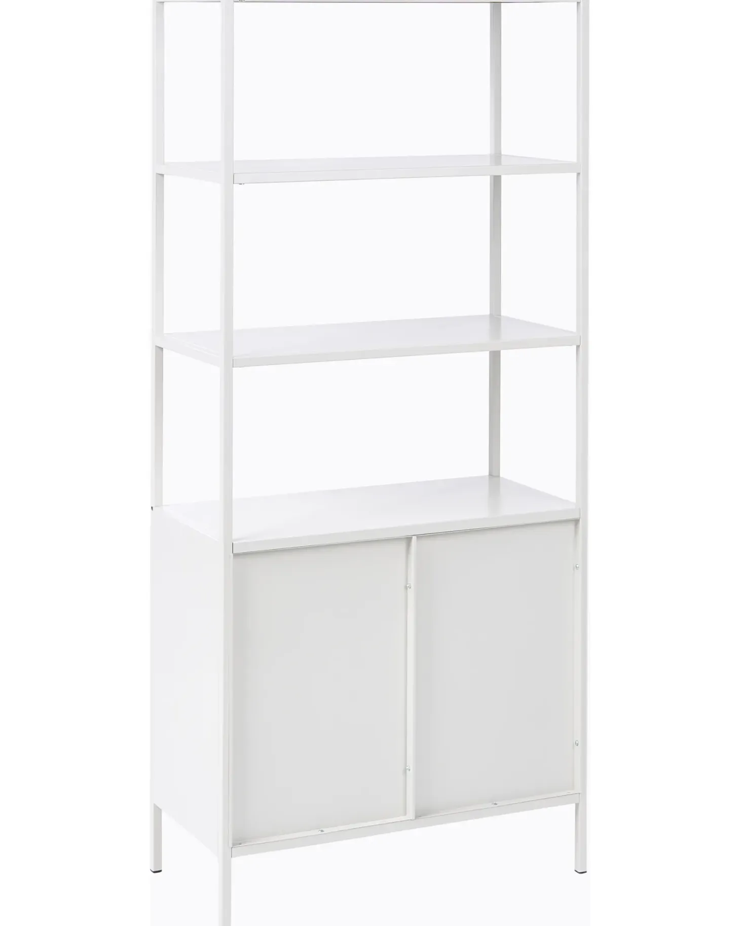 Kontorskab KAURI Metal Lysegrå