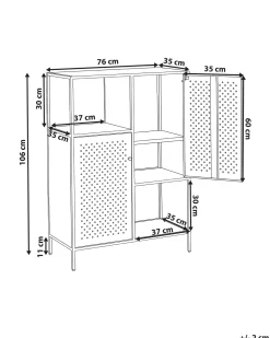 Kontorskab RAKAIA Metal Sort