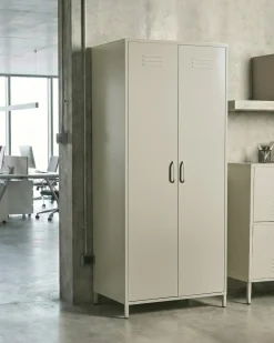 Kontorskab VARNA Metal Lys Beige
