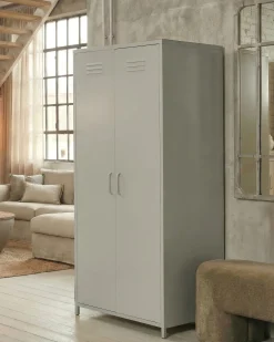 Kontorskab VARNA Metal Lys Beige