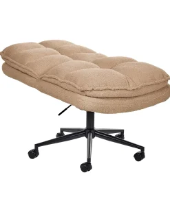 Kontorstol ADDISON Boucle Sand Beige