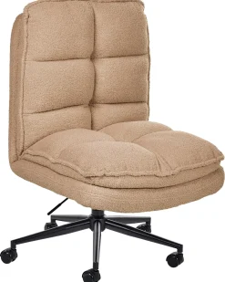 Kontorstol ADDISON Boucle Sand Beige