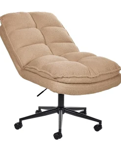 Kontorstol ADDISON Boucle Sand Beige
