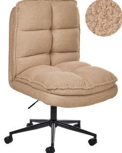 Kontorstol ADDISON Boucle Sand Beige