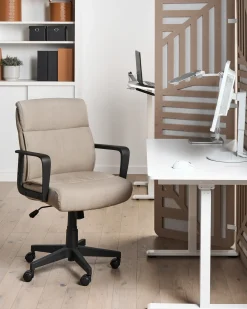 Kontorstol BYRON Beige