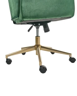 Kontorstol CLARE Velour Grøn