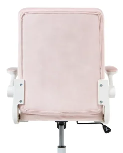 Kontorstol DANDY Velour Pastellrosa