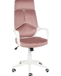 Kontorstol DELIGHT Velour Pastellrosa
