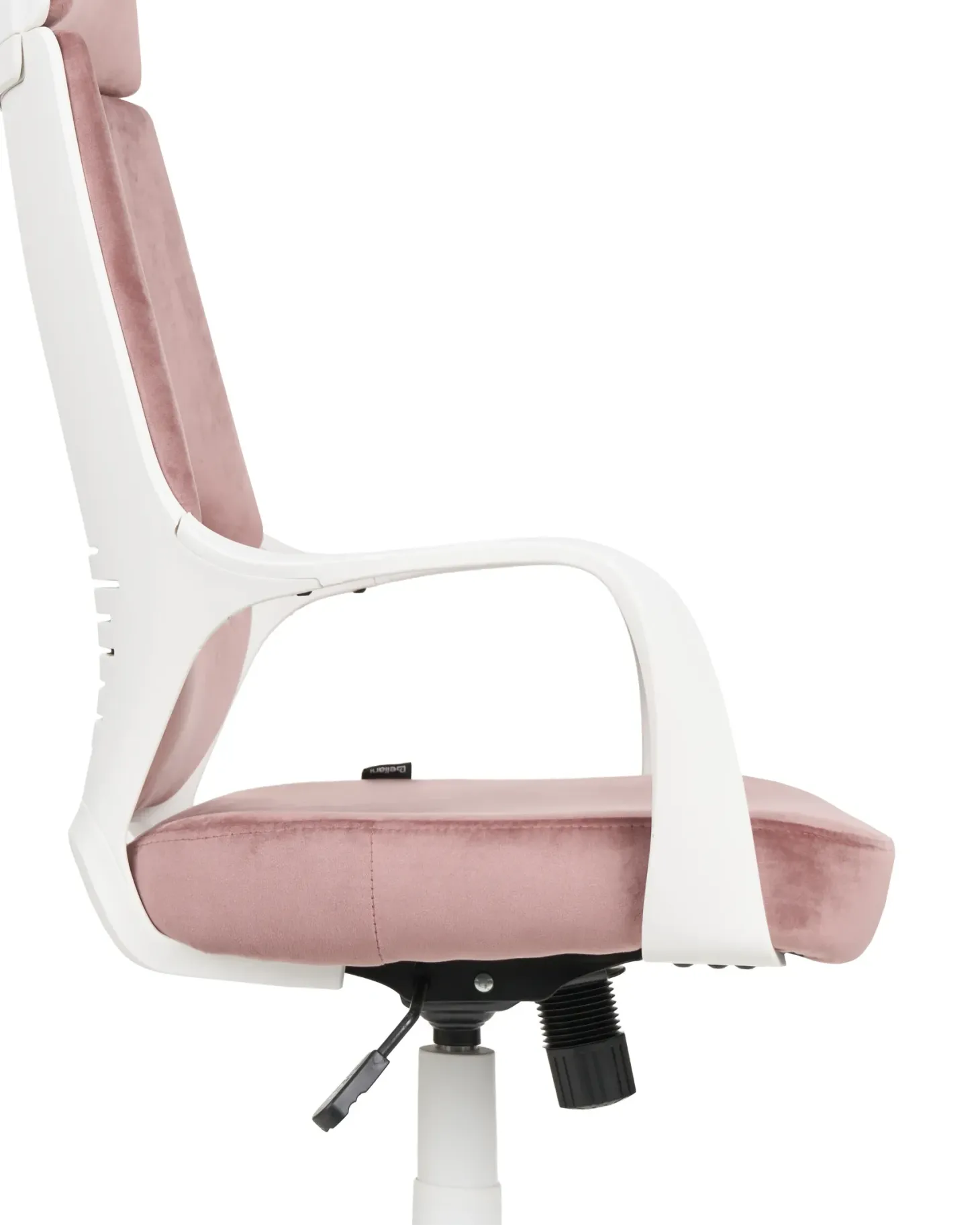 Kontorstol DELIGHT Velour Pastellrosa