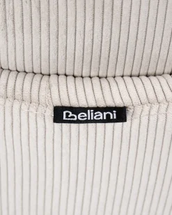 Kontorstol DRYDEN Fløjl Lys Beige