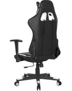 Kontorstol GAMER Kunstlæder Hvid