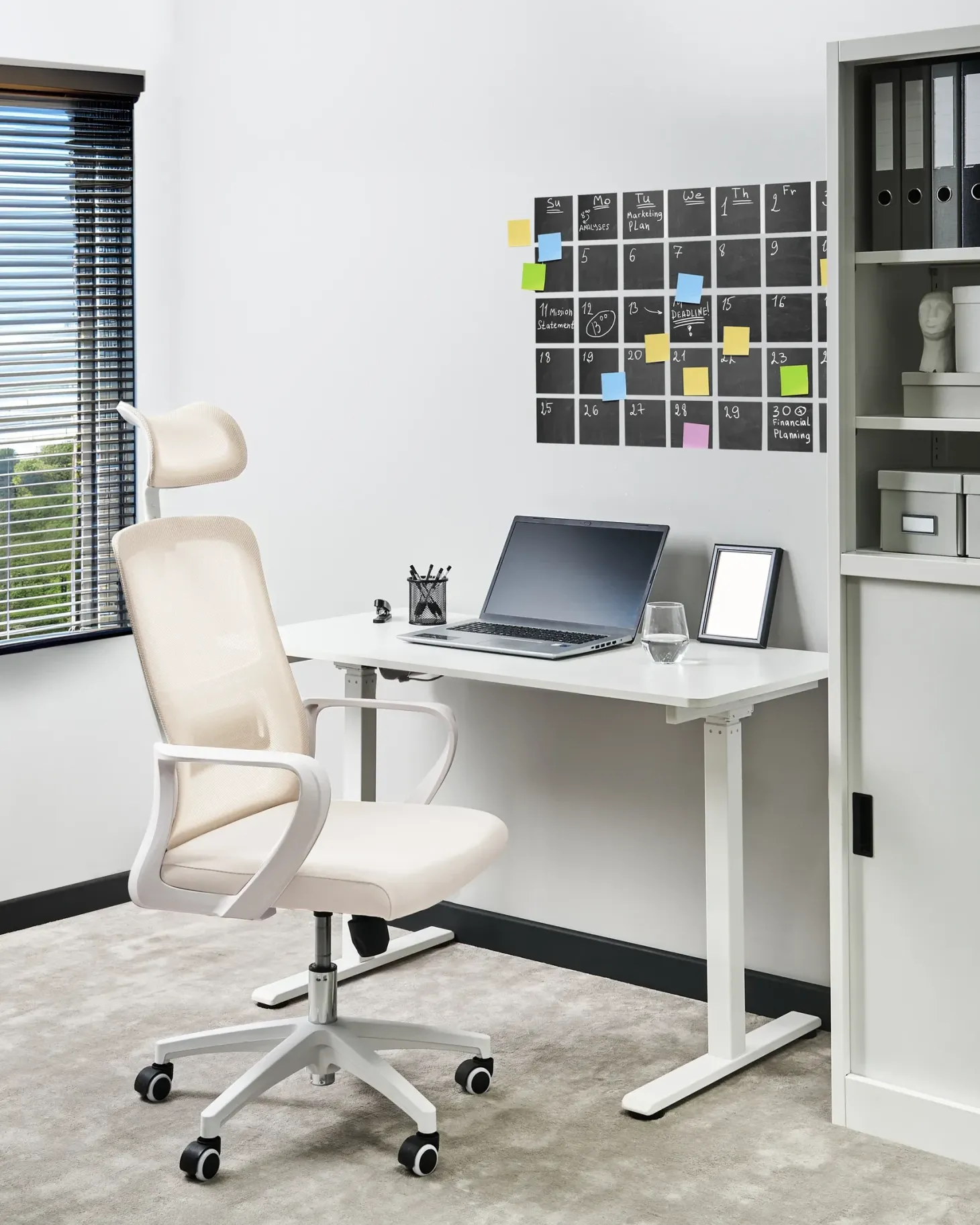 Kontorstol MONARCH Beige