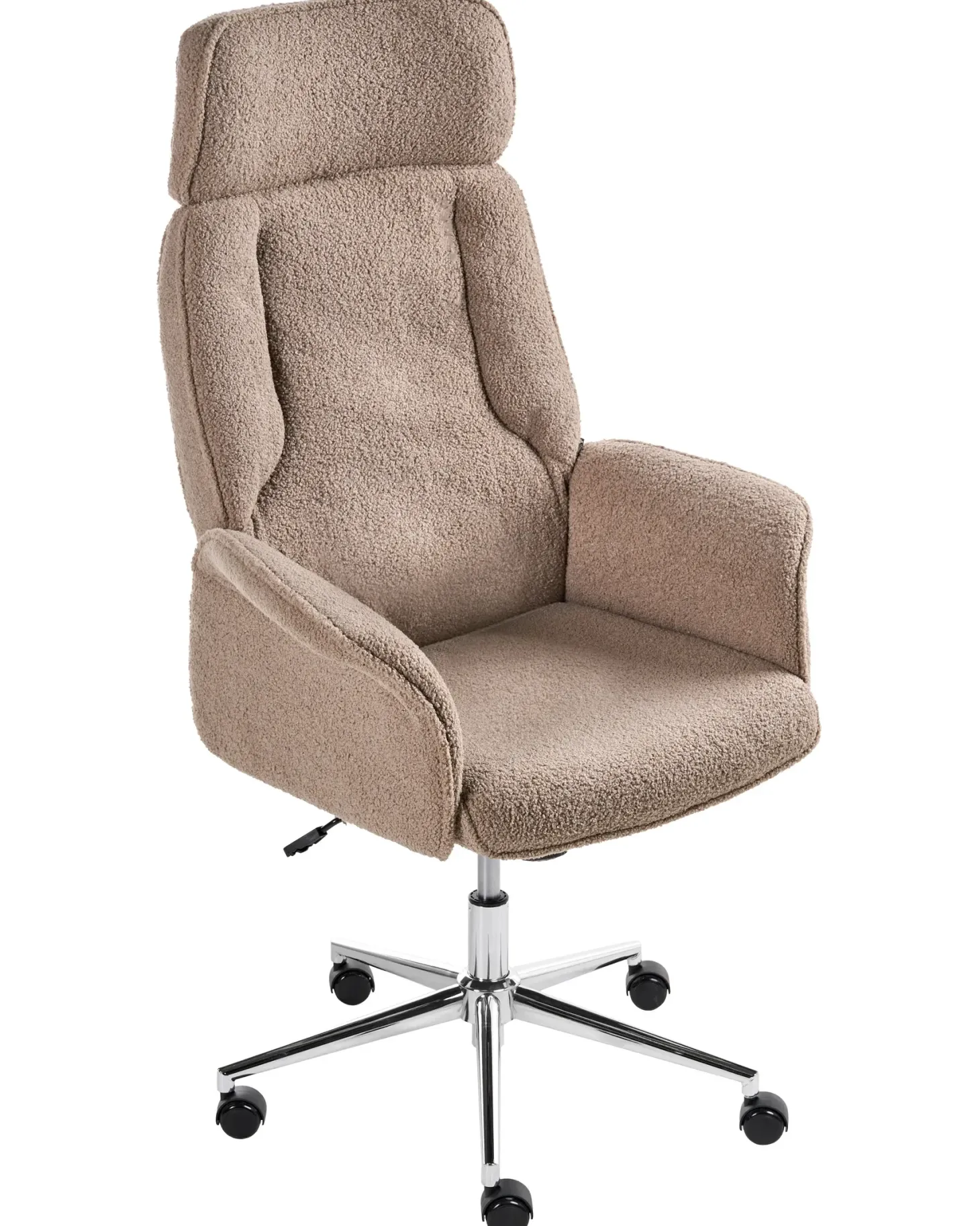 Kontorstol PILOT Boucle Brun