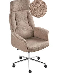 Kontorstol PILOT Boucle Brun