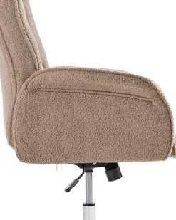 Kontorstol PILOT Boucle Brun