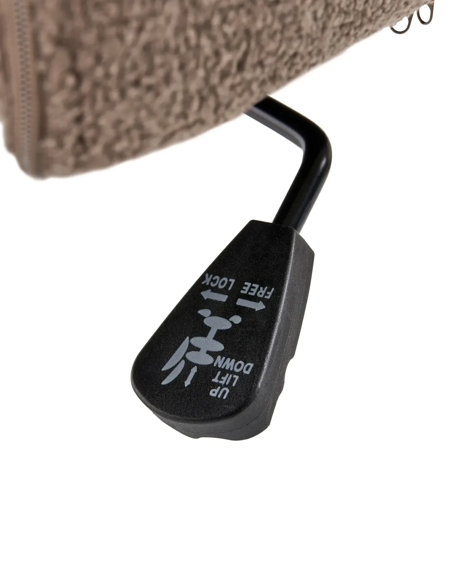 Kontorstol PILOT Boucle Brun