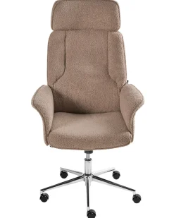 Kontorstol PILOT Boucle Brun