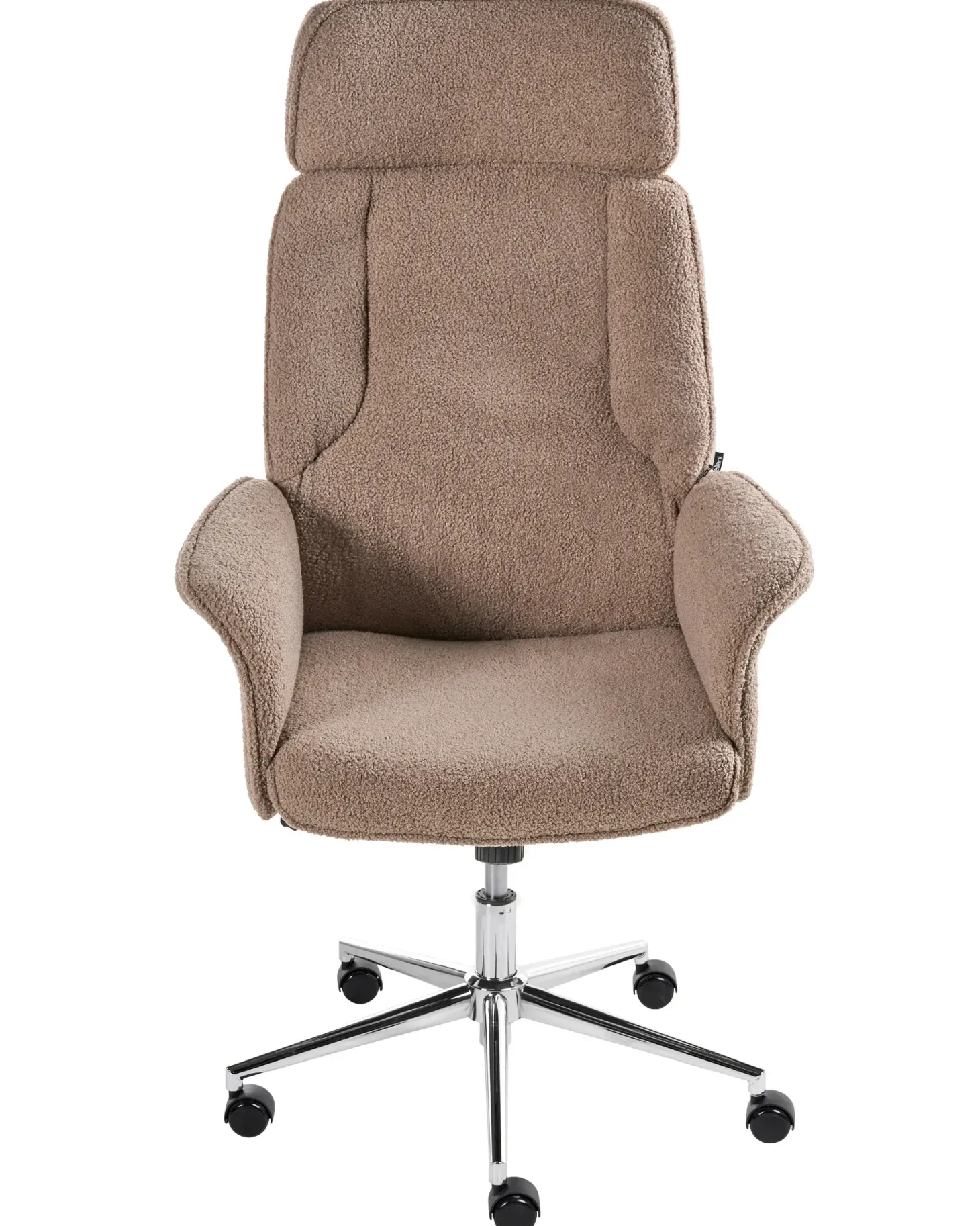 Kontorstol PILOT Boucle Brun