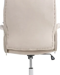 Kontorstol PILOT Velour Lys Beige