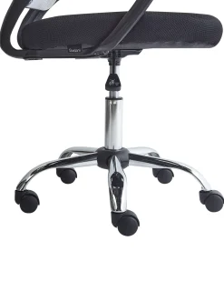 Kontorstol SOLID Sort/hvid