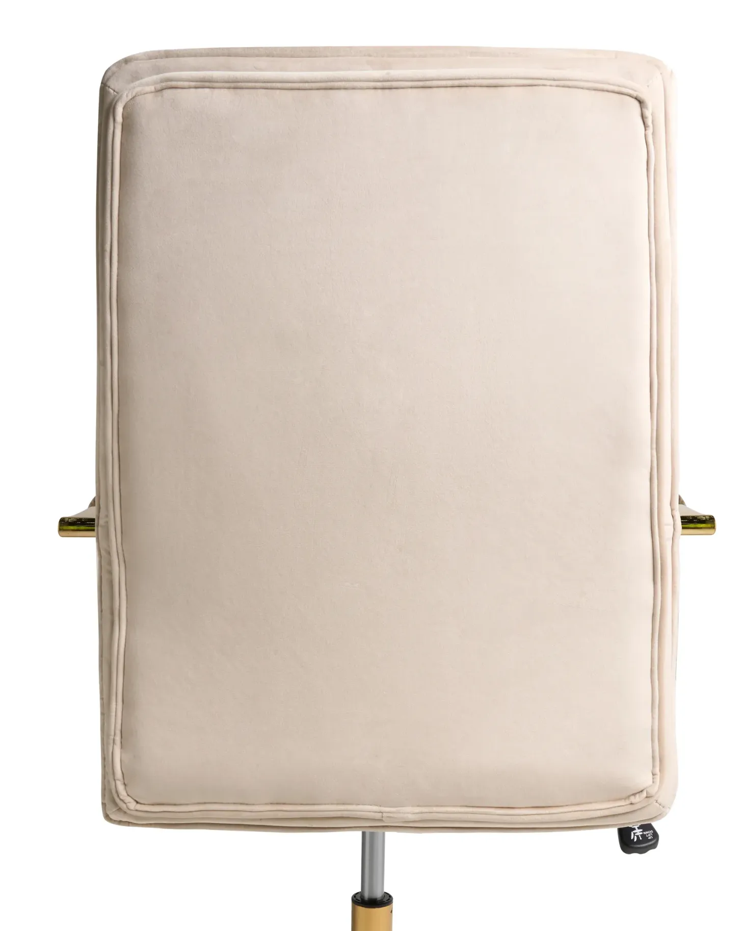 Kontorstol VAMURE Velour Lys Beige