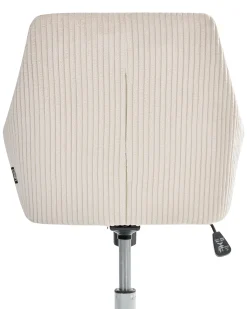 Kontorstol WELLSTON Fløjl Lys Beige