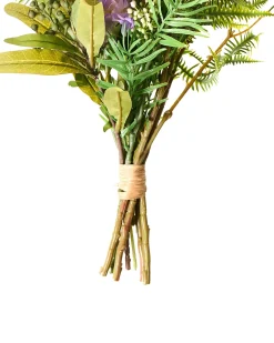 Kunstig blomsterbuket ACHETE 80 cm Multifarvet