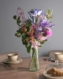 Kunstig blomsterbuket ARGALO 80 cm Multifarvet