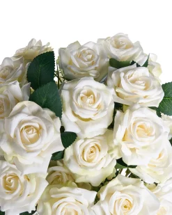 Kunstig blomsterbuket LAPAS 55 cm Hvid