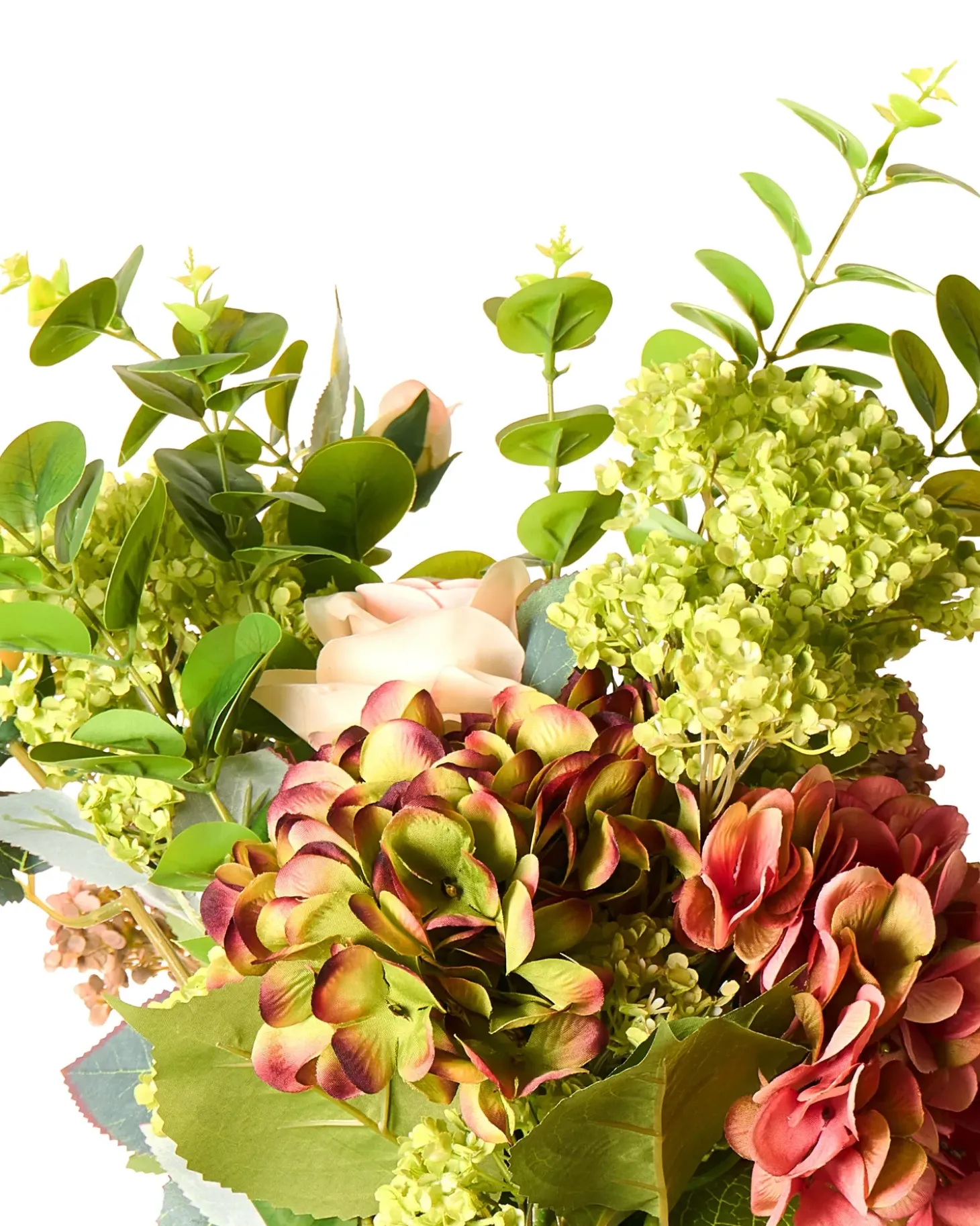 Kunstig blomsterbuket MINDE 60 cm Lyserød