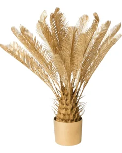 Kunstig plante ARECA PALM TREE 70 cm Guld