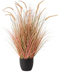 Kunstig plante BRISTLEGRASS 120 cm Orange