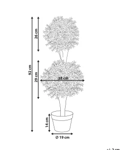 Kunstig plante BUXUS BALL TREE 92 cm Grøn