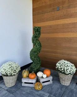 Kunstig plante BUXUS SPIRAL TREE 98 cm Grøn
