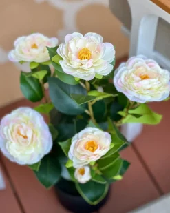 Kunstig plante CAMELLIA 60 cm Grøn