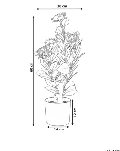 Kunstig plante CAMELLIA 60 cm Grøn