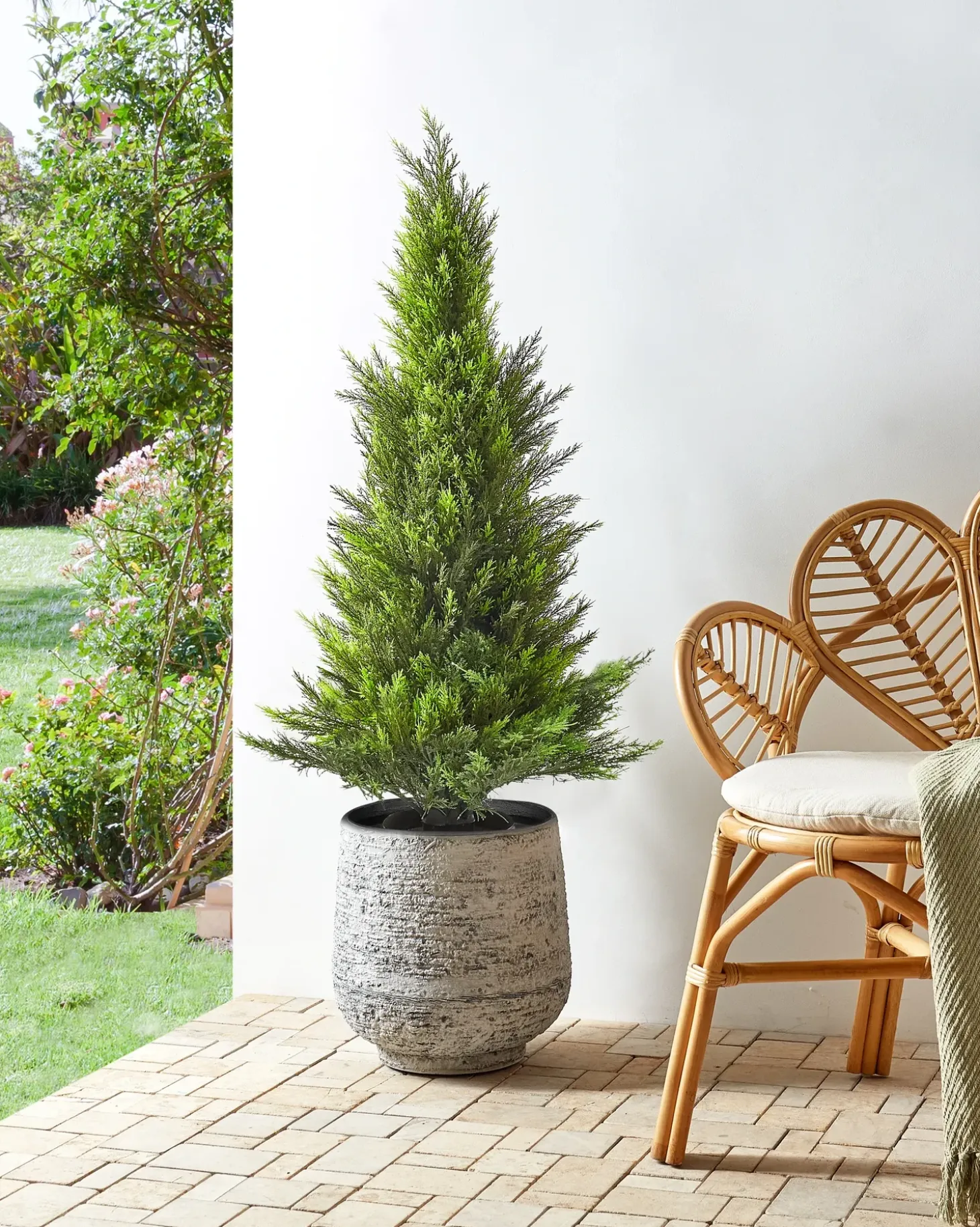 Kunstig plante CEDAR TREE 120 cm Grøn