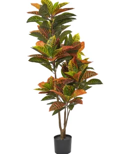 Kunstig plante CODIAEUM 140 cm Grøn