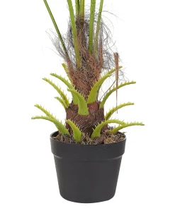 Kunstig plante FAN PALM 100 cm Grøn