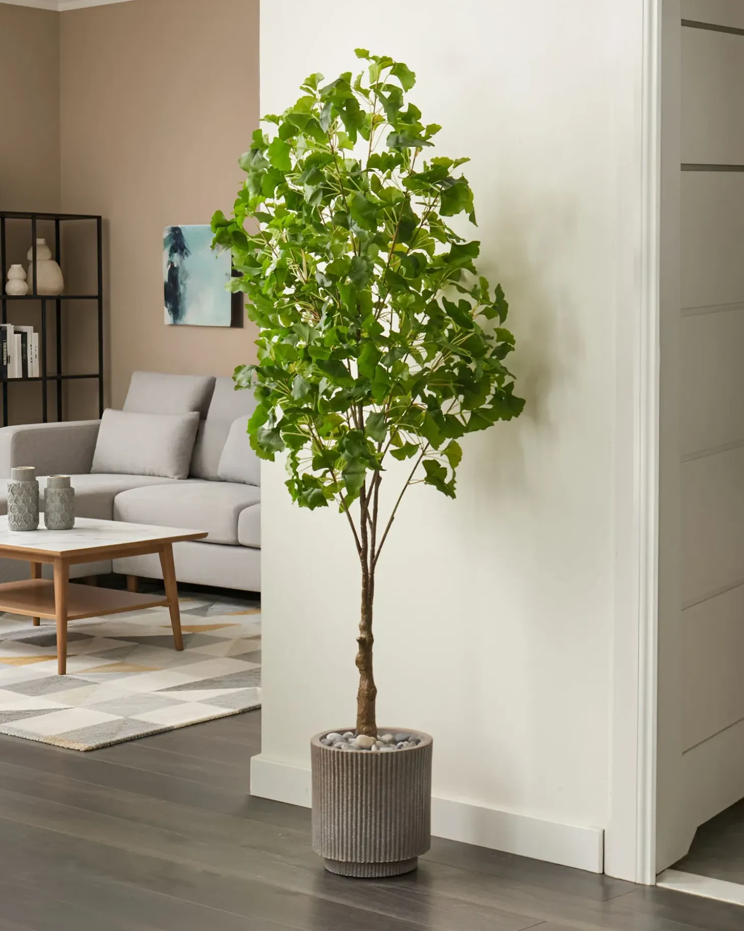 Kunstig plante GINKGO TREE 150 cm Grøn