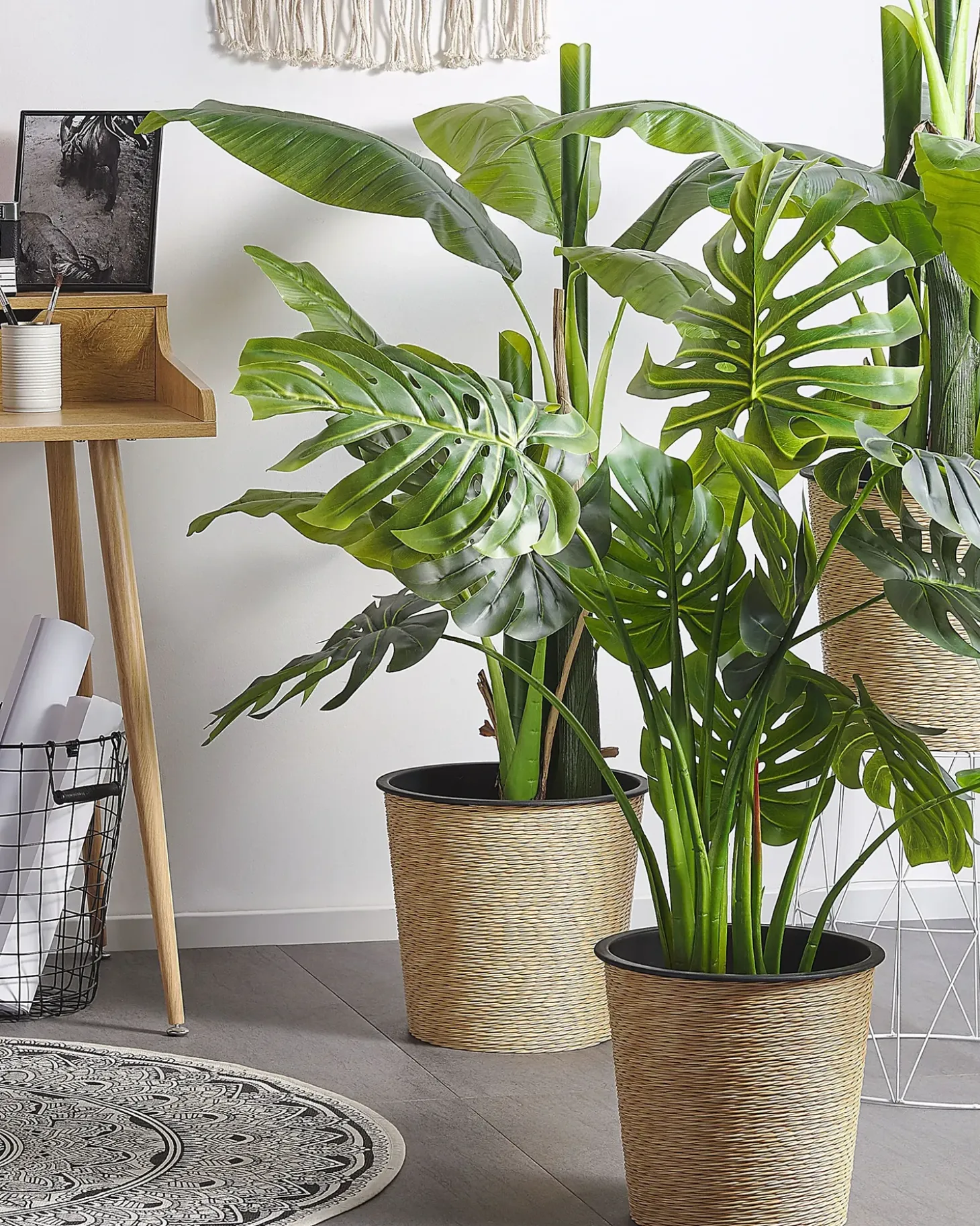 Kunstig plante MONSTERA PLANT 113 cm Grøn