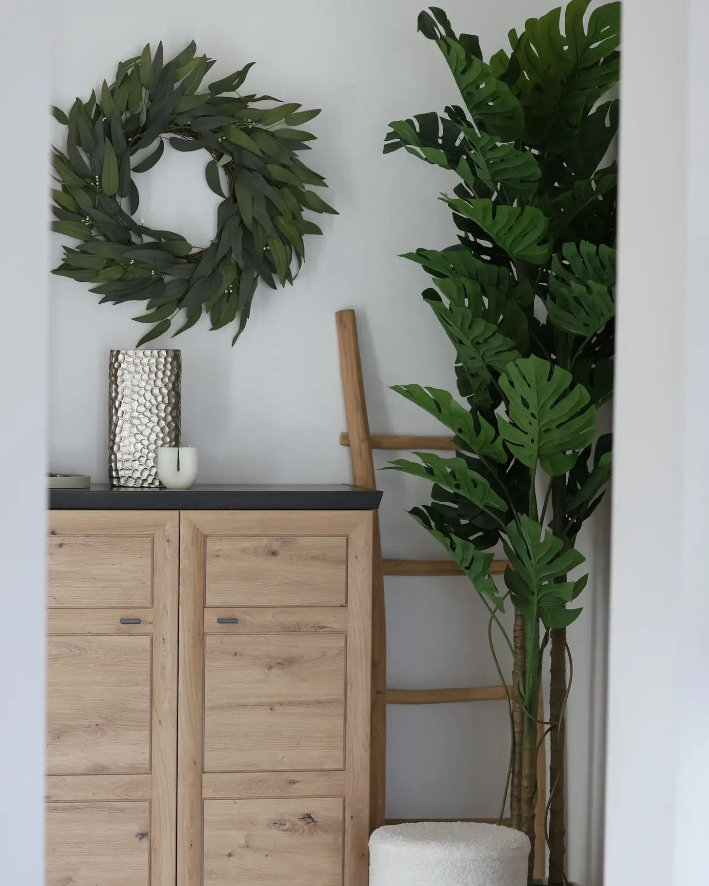 Kunstig plante MONSTERA PLANT 221 cm Grøn