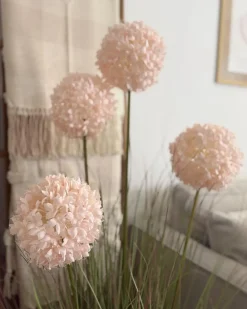 Kunstig plante SNOWBALL BUSH 120 cm Lyserød