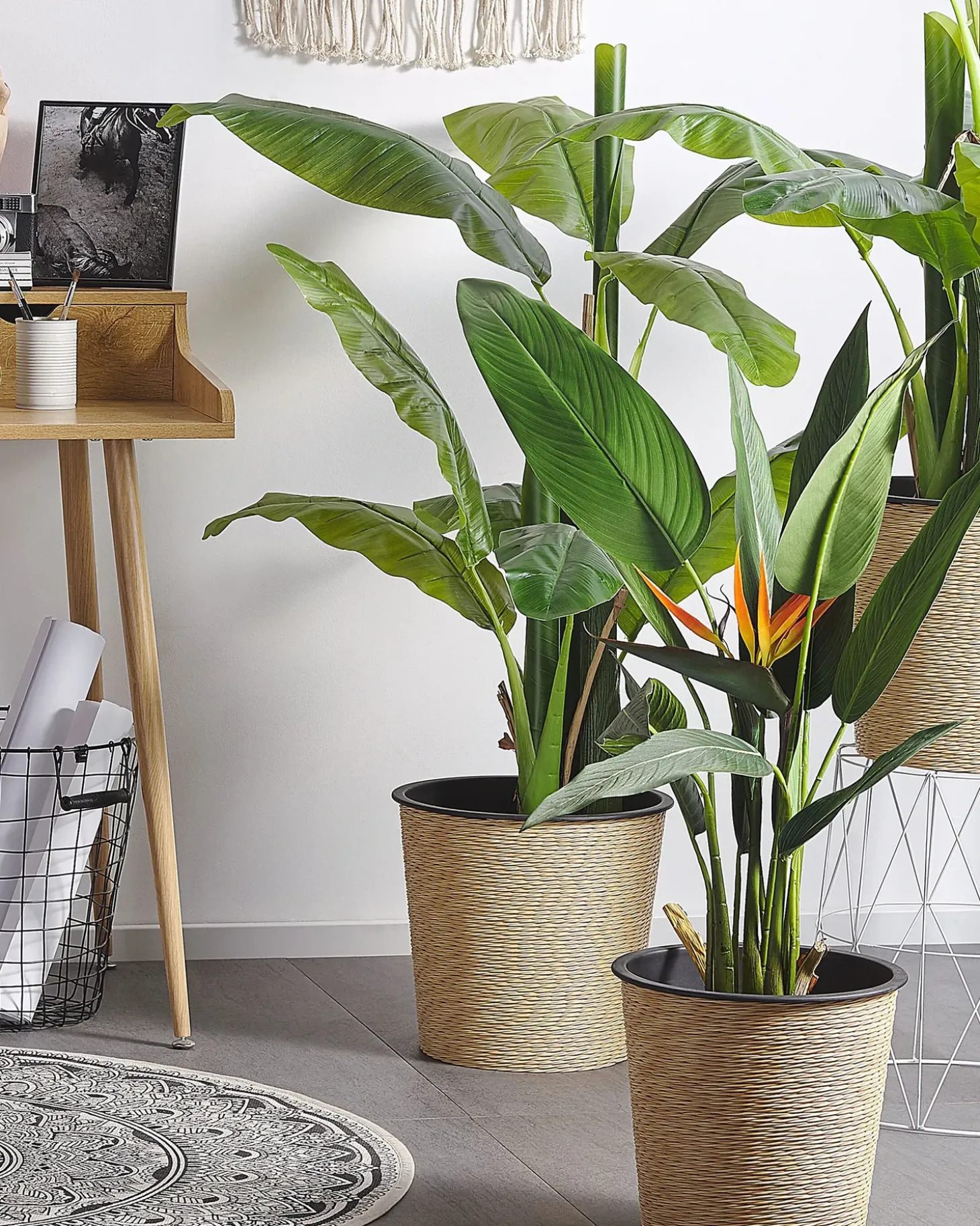 Kunstig plante STRELITZIA TREE 115 cm Grøn