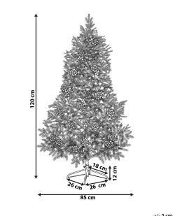 Kunstigt juletræ DENALI 120 cm Grøn